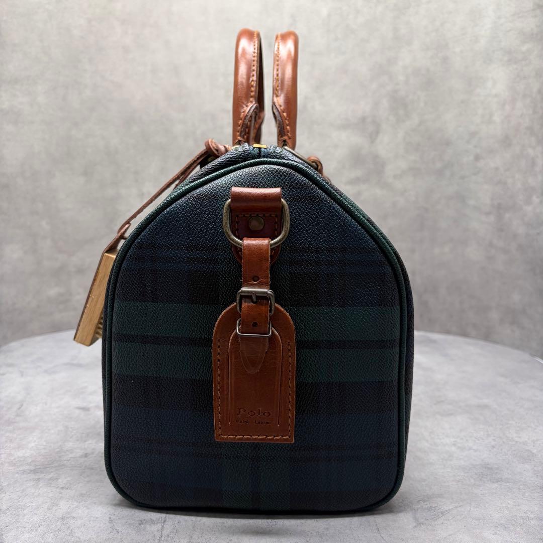 Polo Ralph Lauren ヴィンテージ ブラックウォッチ ミニボストン
