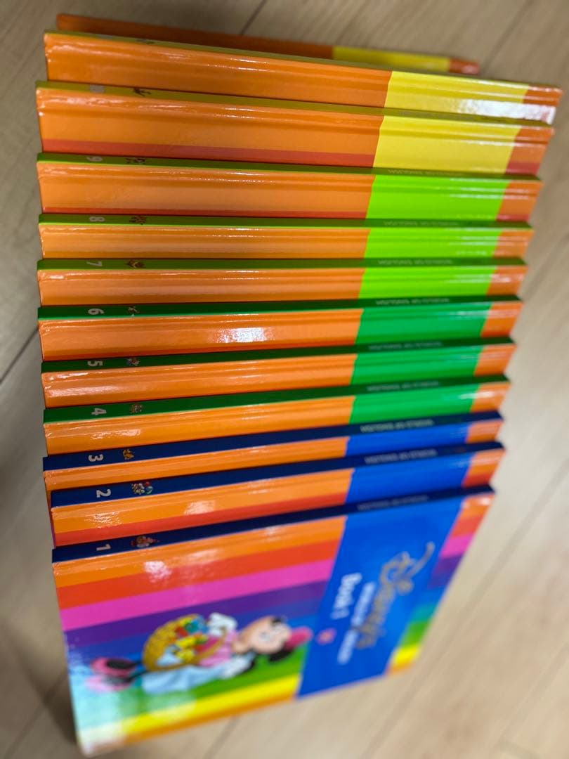 新品同様　全12冊　ディズニー英語