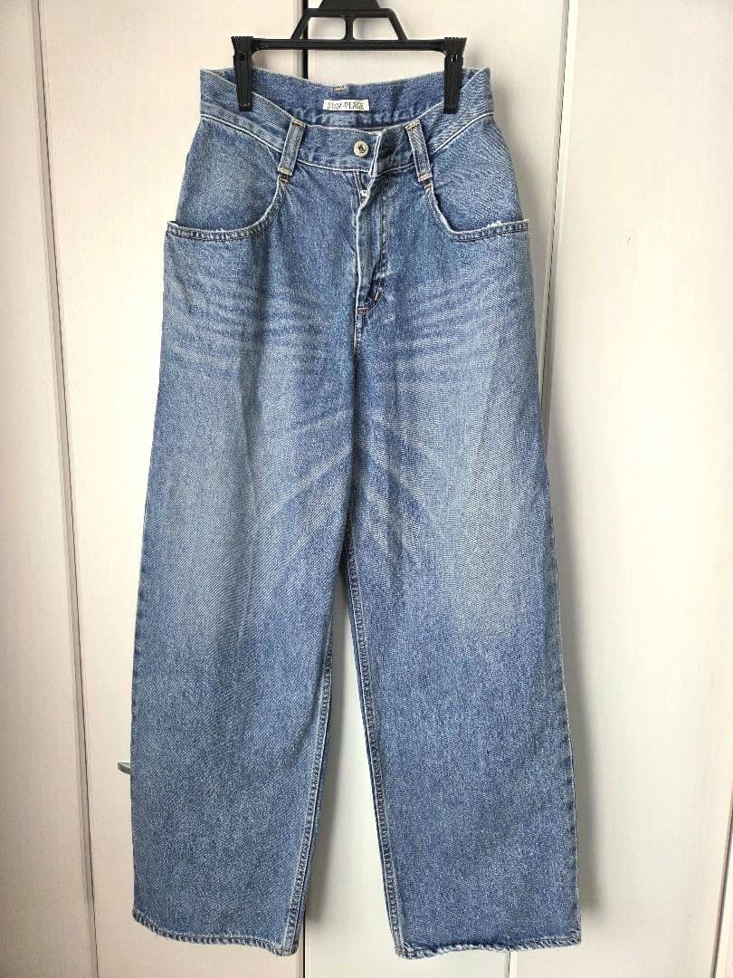 Plage R'IAM プラージュ リアム WIDE デニム 34 未使用