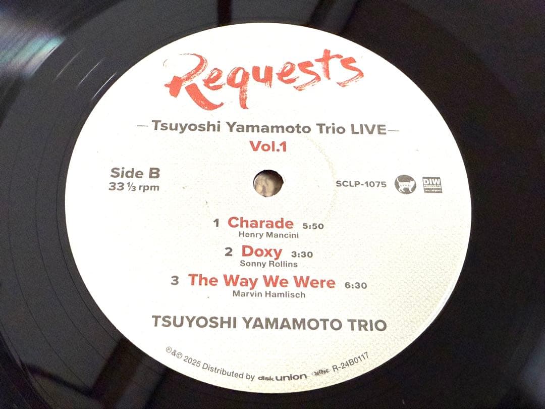 ★山本剛トリオ / Requests / 限定アナログ盤LP SCLP-1075