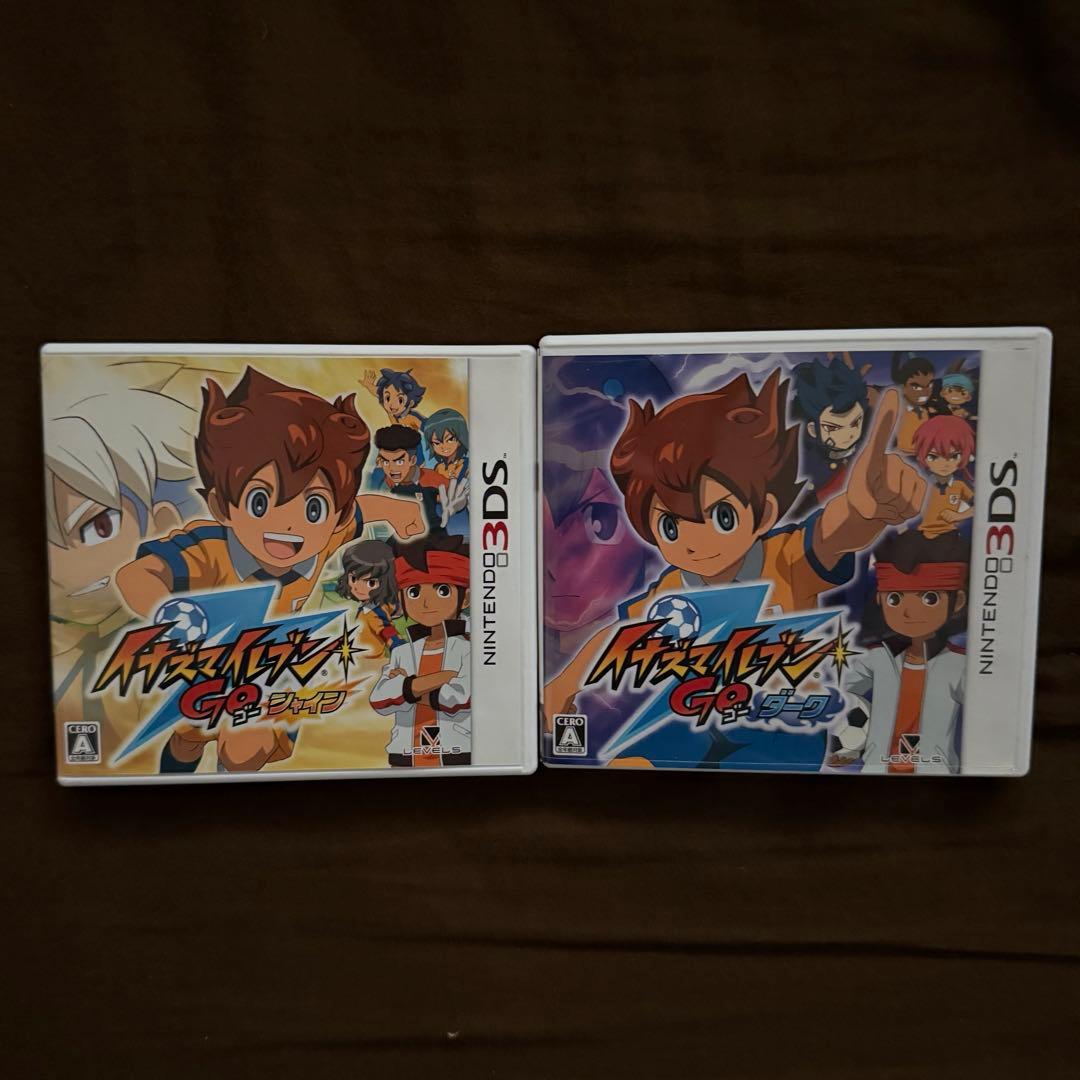 3DS DS イナズマイレブン　ソフト　カセット　まとめ売り