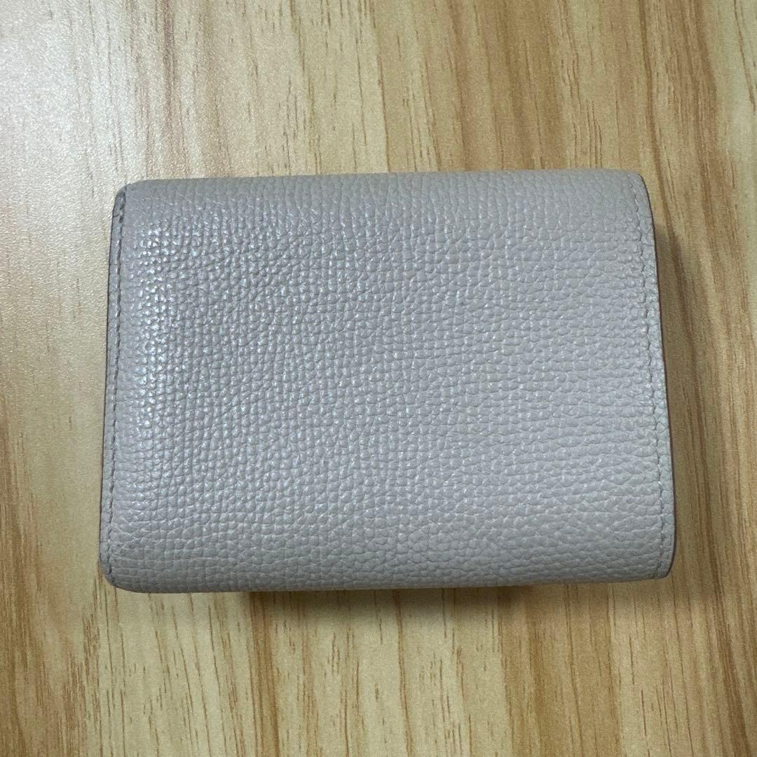 LOEWE 三つ折り財布 ライトグレー