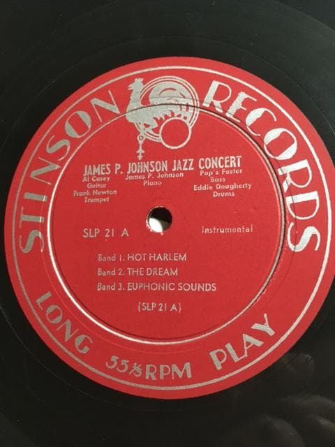 洋楽 New York Jazz - James P. Johnson STINSON