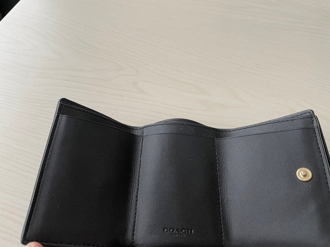 yuka.m COACH 三つ折財布