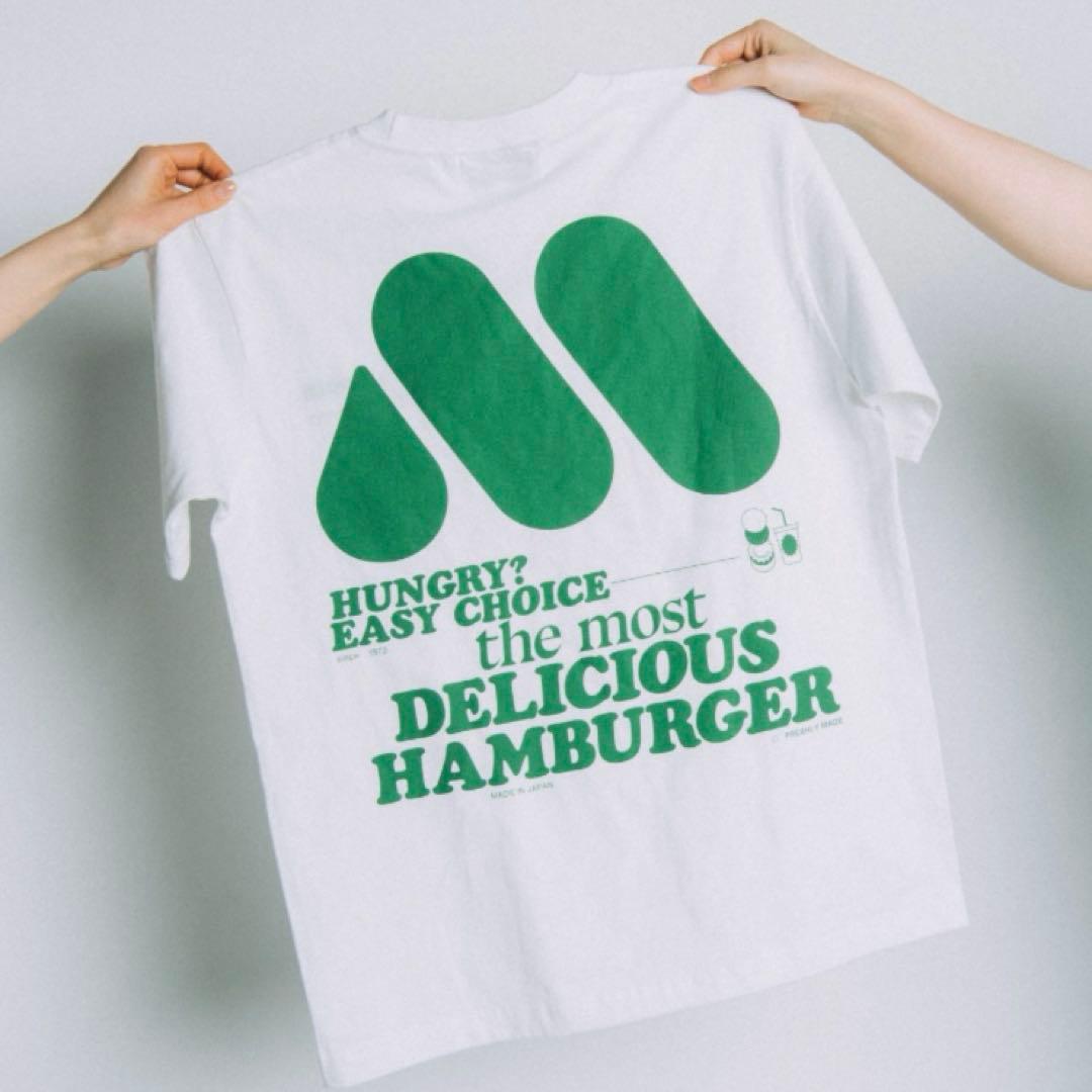 モスバーガー 味な副音声 Tシャツ グリーン