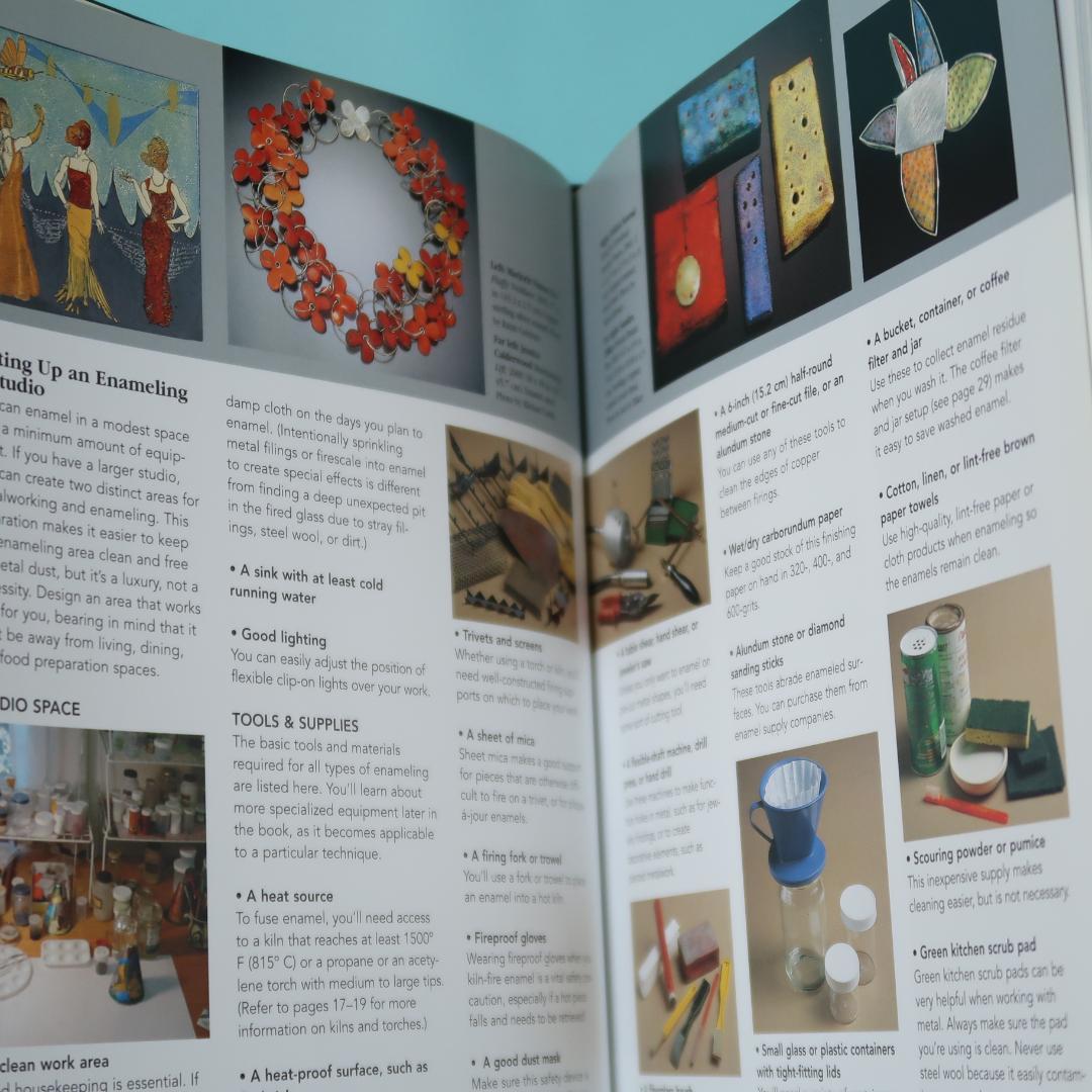 セール！洋書　The Art of Enameling　エナメル宝飾　手芸　工芸