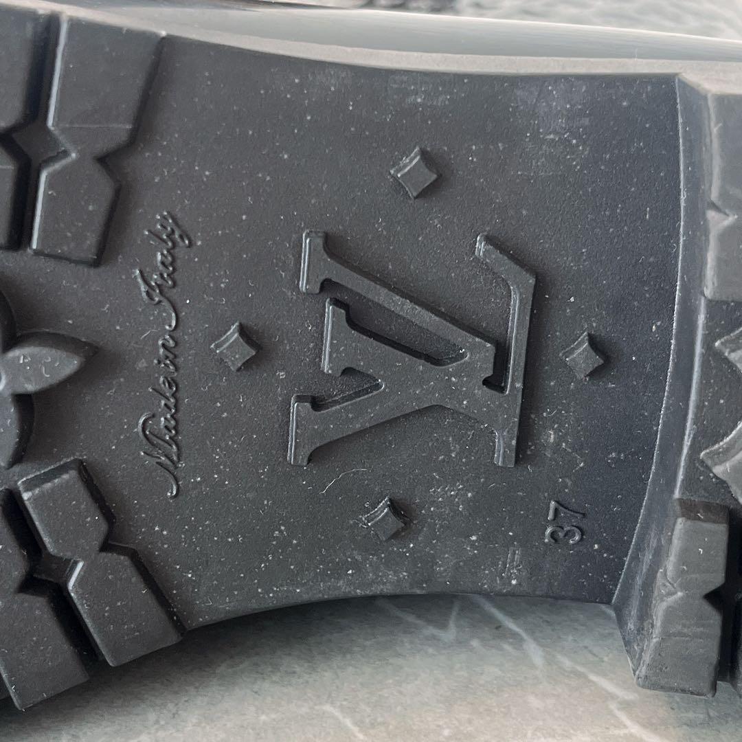 LOUIS VUITTON ルイヴィトン モノグラム レインブーツ 長靴 37