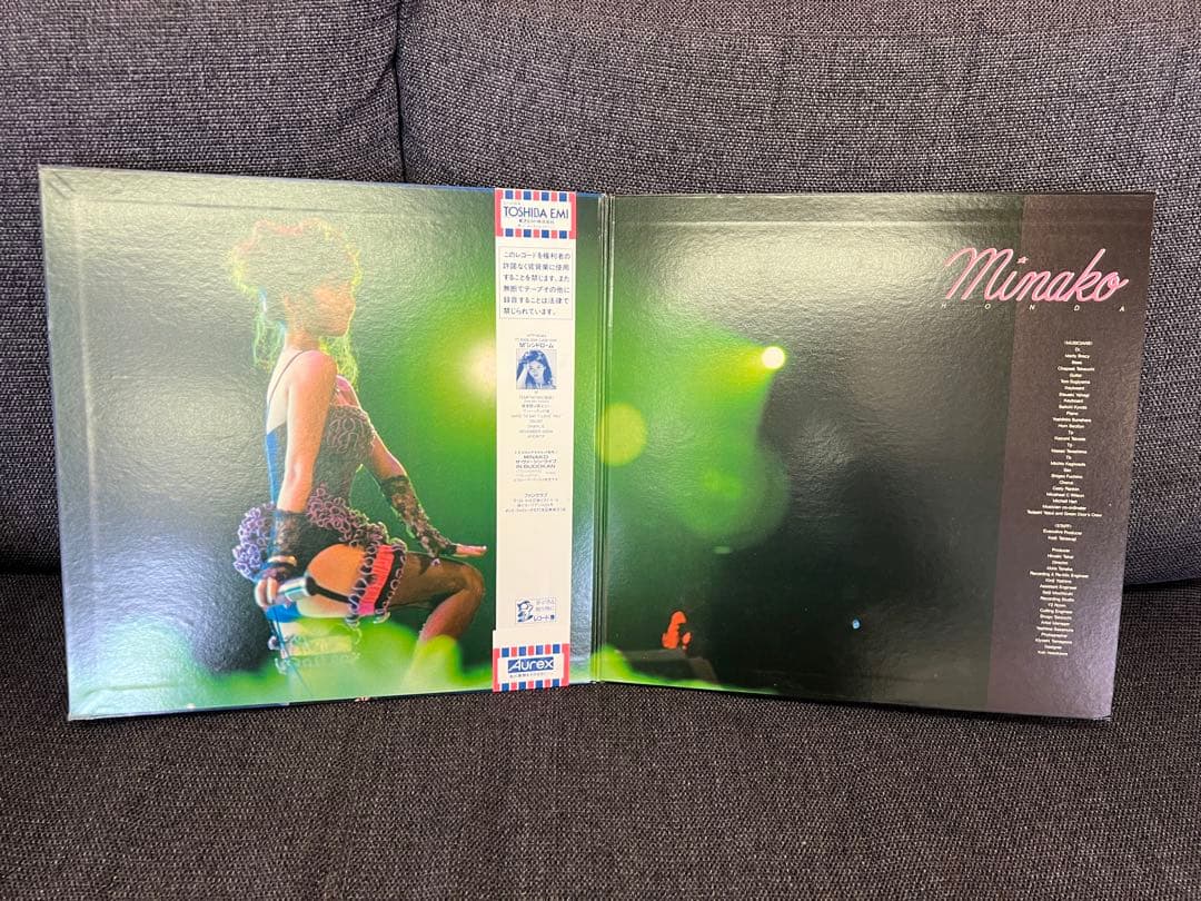 本田美奈子 ザ・ヴァージン・コンサート WTP-90386 LP 邦楽レコード