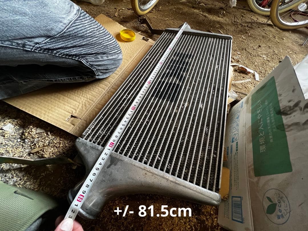 HKS インタークーラー 付属パイプ付き