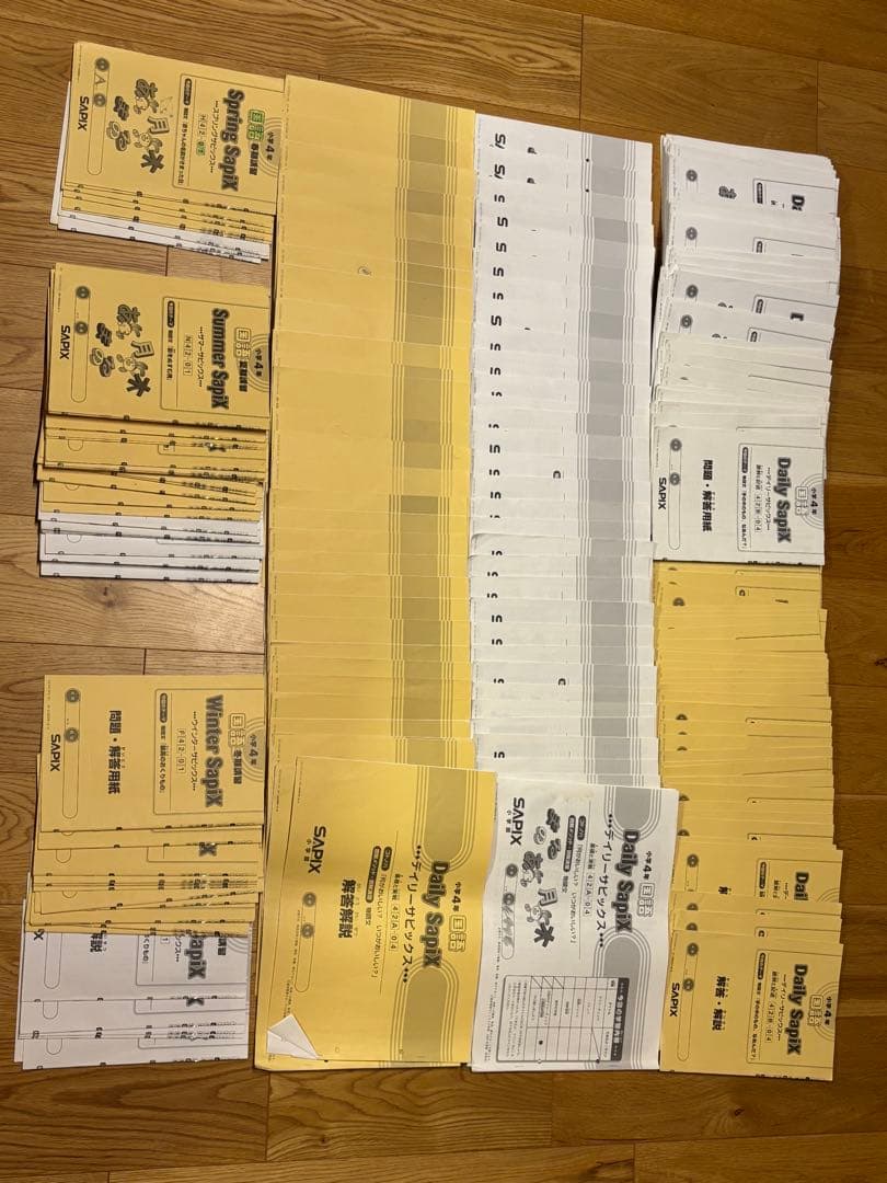 2022年度sapix 4年生 国語 daily 春期 夏期 冬期 フルセット