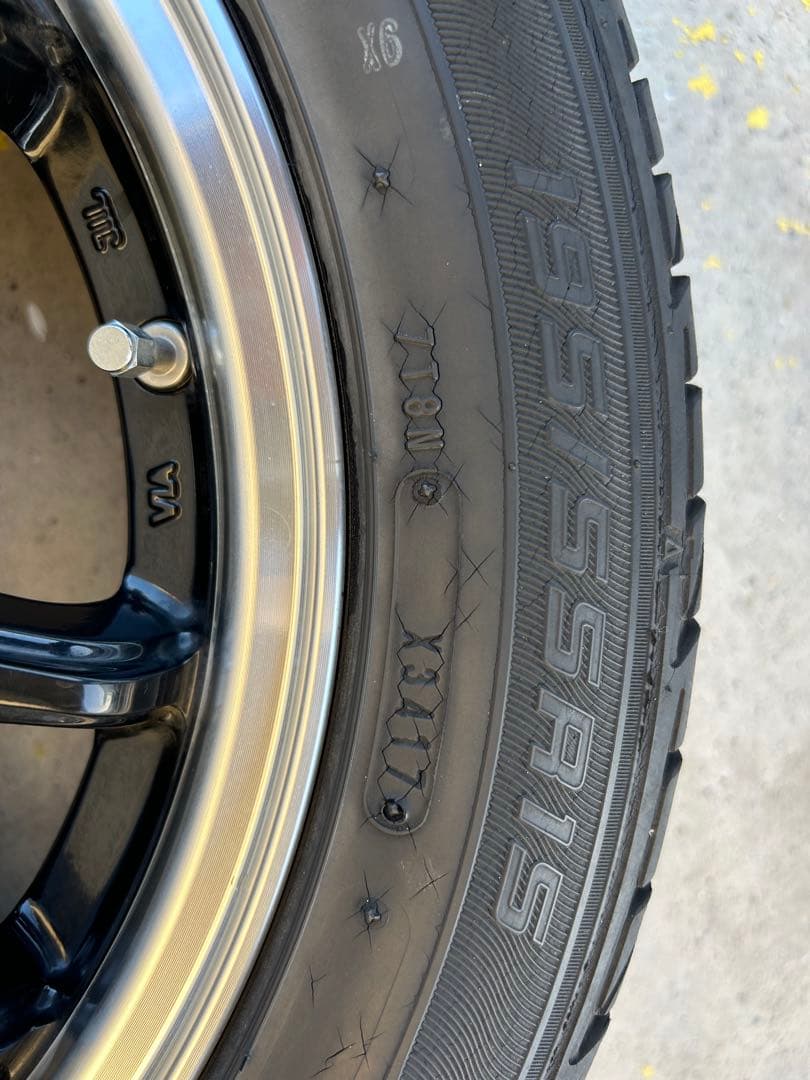 5ZIGEN 15インチ 6J 100-4H +38 4本セット