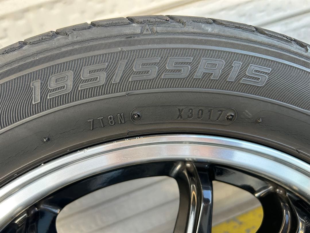 5ZIGEN 15インチ 6J 100-4H +38 4本セット