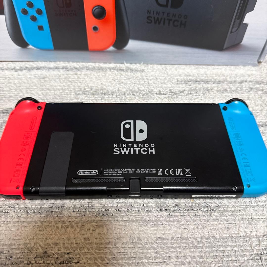 最終値下げ‼️ Nintendo Switch 本体 ネオンブルー/ネオンレッド