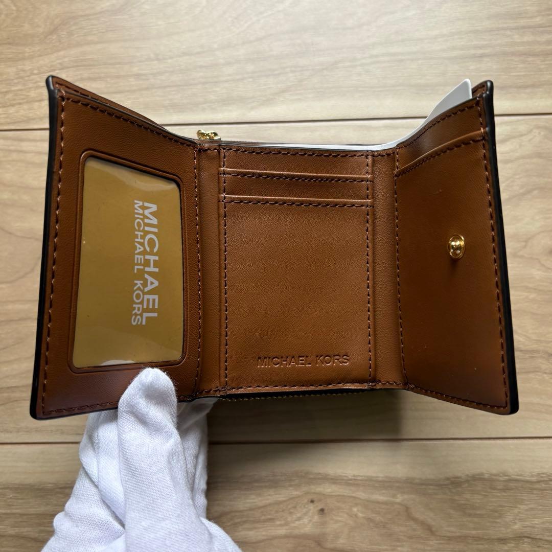 MICHAEL KORS 三つ折り財布 ブラウン