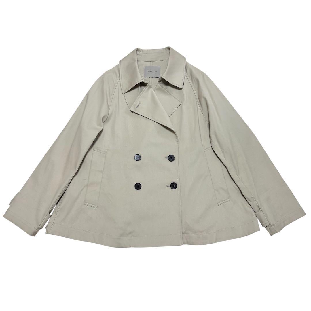 25ss 良品 UNFILO アンフィーロ ショート トレンチコート ジャケット