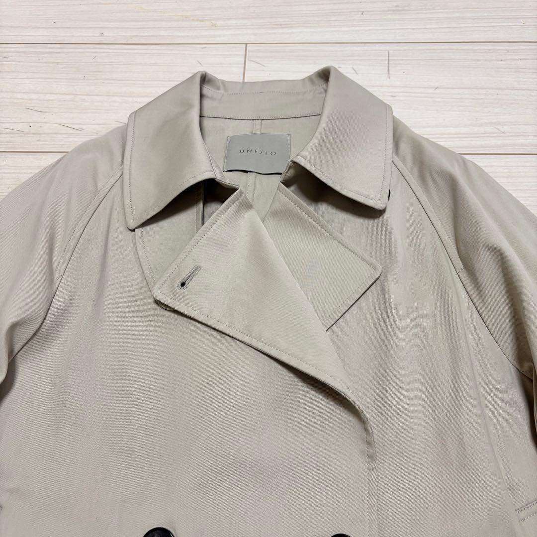 25ss 良品 UNFILO アンフィーロ ショート トレンチコート ジャケット