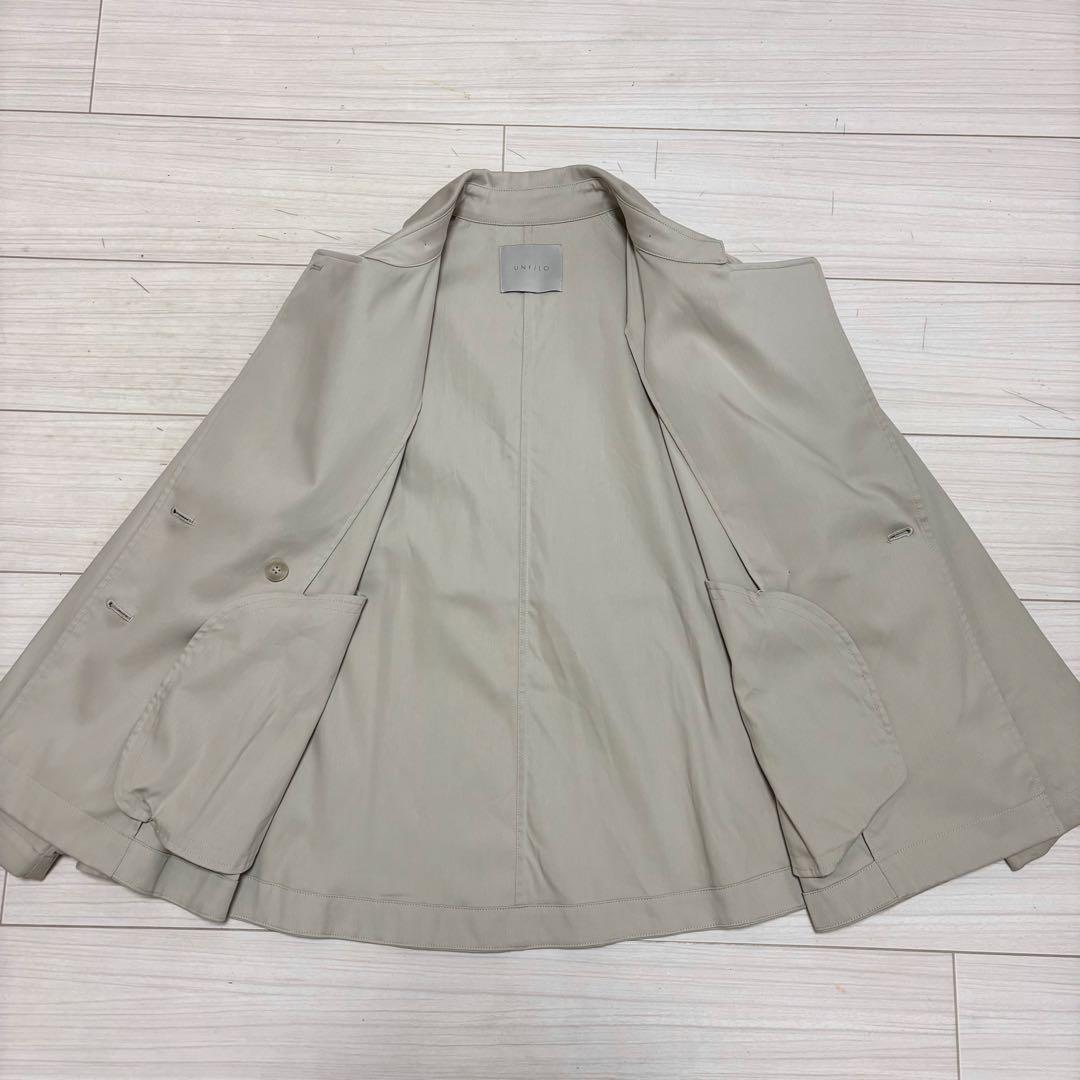 25ss 良品 UNFILO アンフィーロ ショート トレンチコート ジャケット