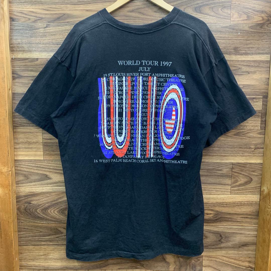 中古 90s THE WHO WORLD TOUR TEE 1997年 USA製