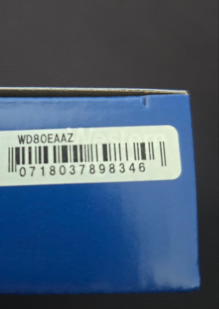 内蔵型ハードディスクドライブ WesternDigital 8TB HDD WD80EAAZ