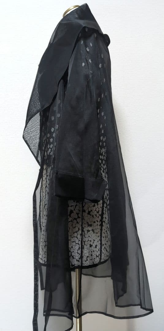 TADASHI SHOJI ボレロ シルク シアー 黒 M　春秋　フォーマル
