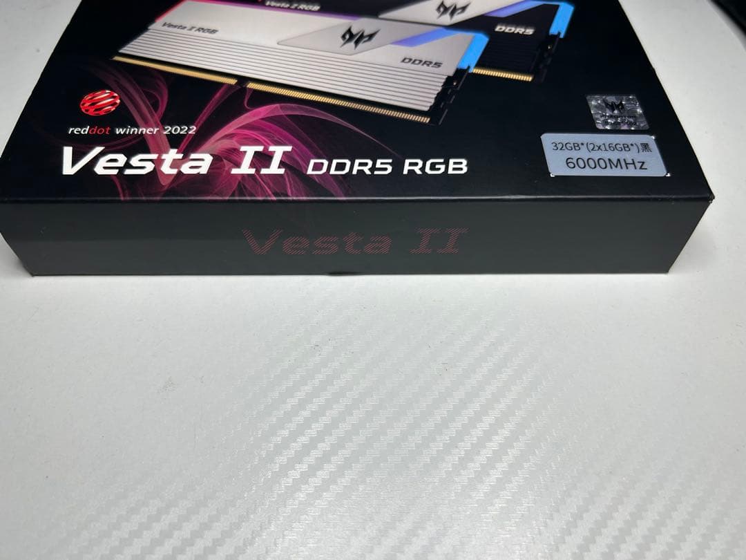 メモリー Predator Vesta II RGB 32GB DDR5 6000MHz