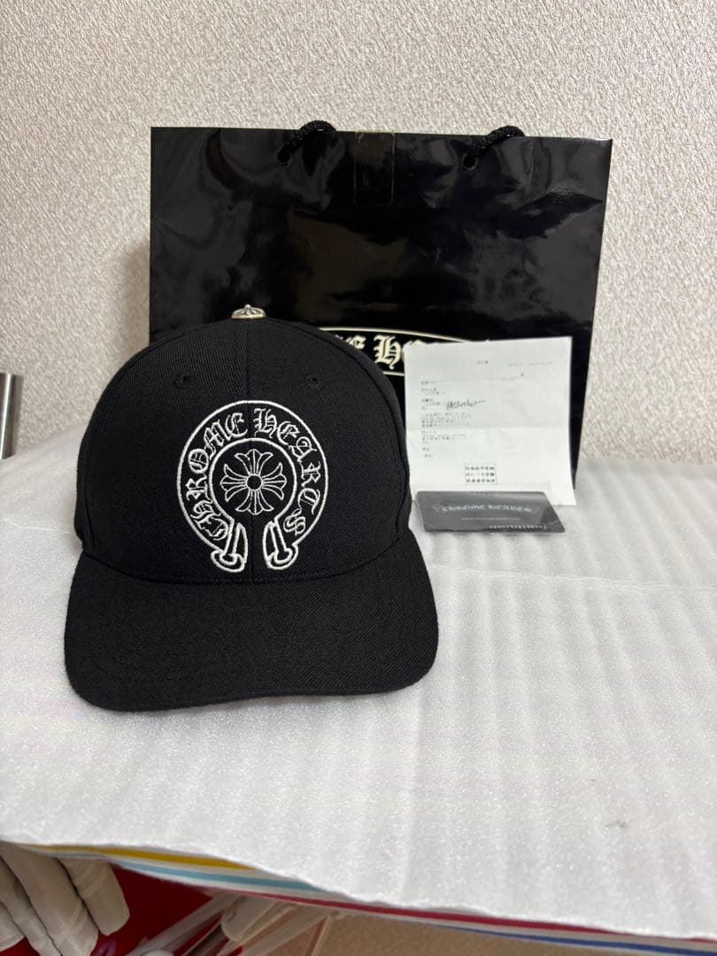 【国内正規品】クロムハーツキャップ　ホースシュー　デニム