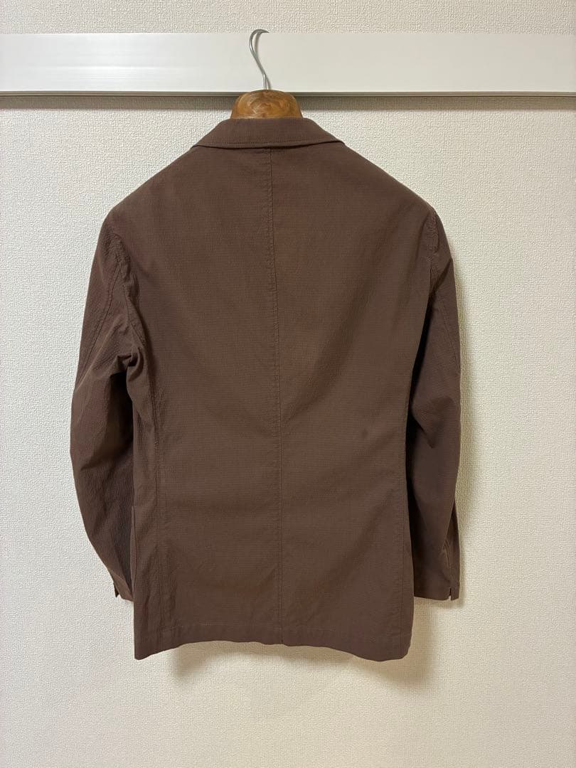 LARDINI 春夏シアサッカー・ジャケット 46‼️