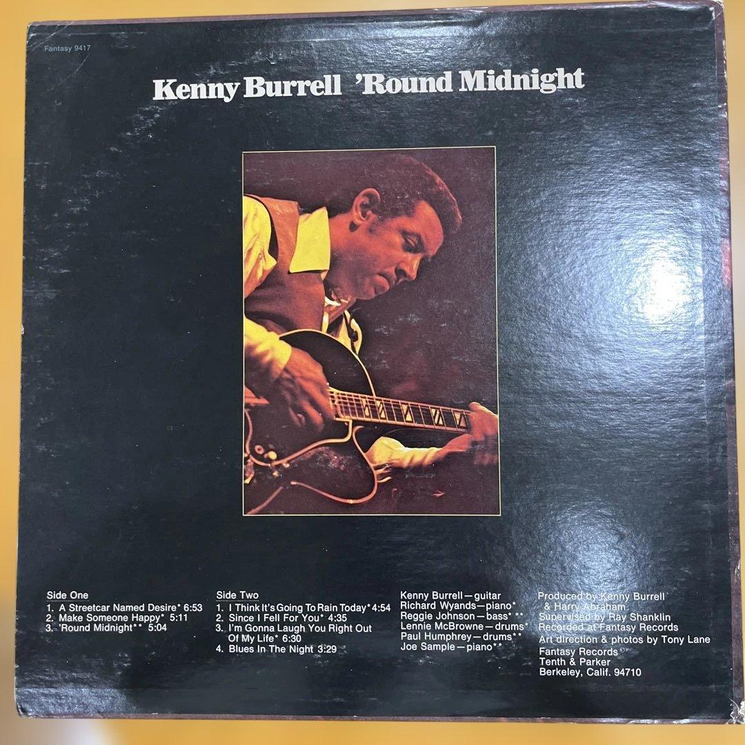 US輸入盤　Kenny Burrell LPレコード　４枚組