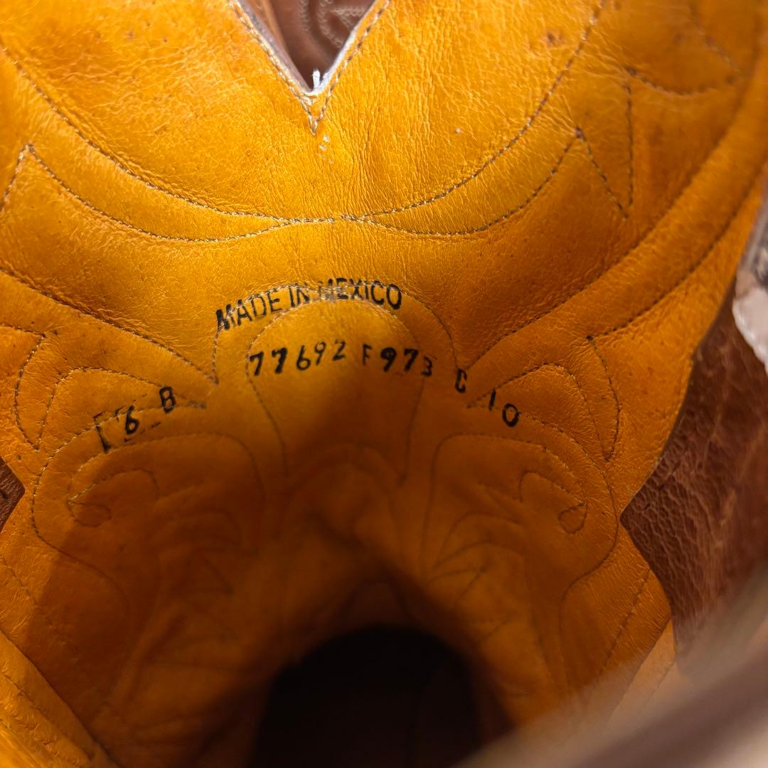 FRYE 本革ウエスタンブーツ 23cm相当 メキシコ製