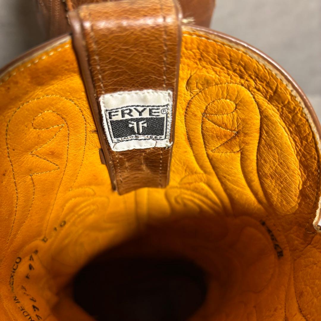 FRYE 本革ウエスタンブーツ 23cm相当 メキシコ製