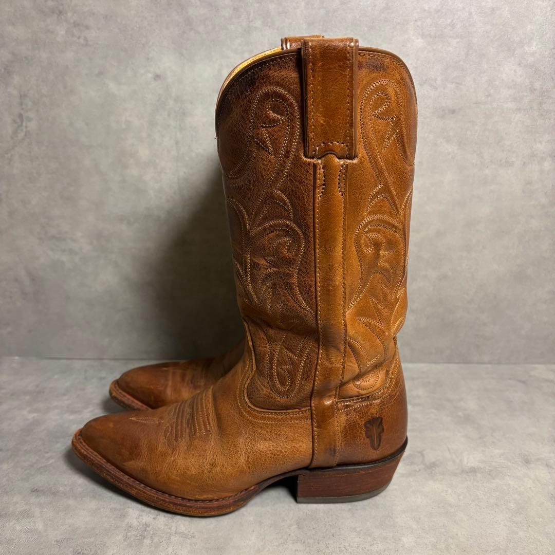 FRYE 本革ウエスタンブーツ 23cm相当 メキシコ製