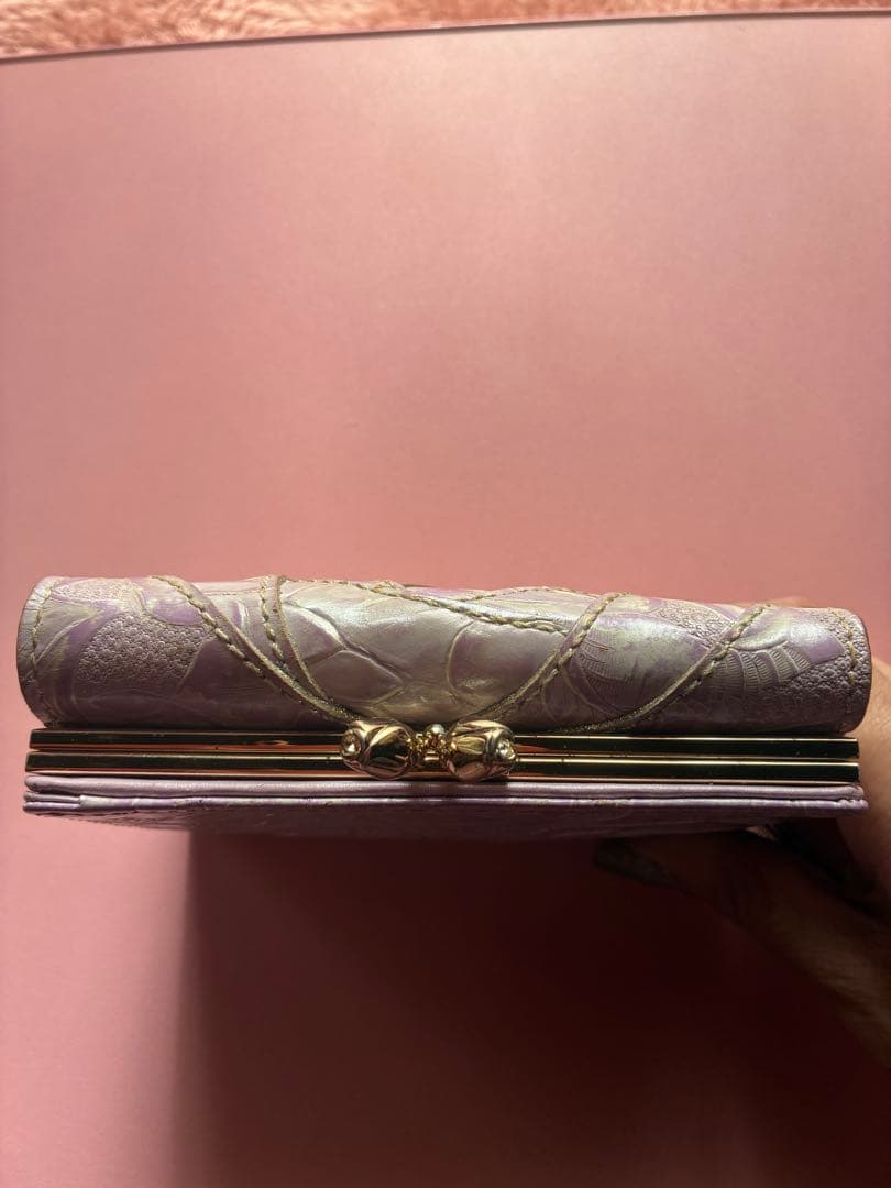 『美品』ANNA SUI 二つ折りがま口財布