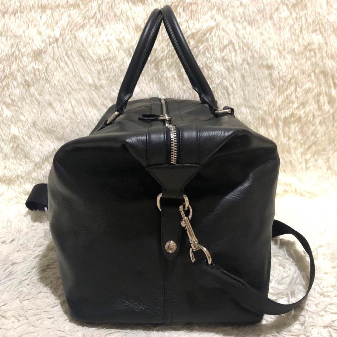 未使用級✨コーチ レザー　2way ボストンバッグ ショルダーバッグ ブラック