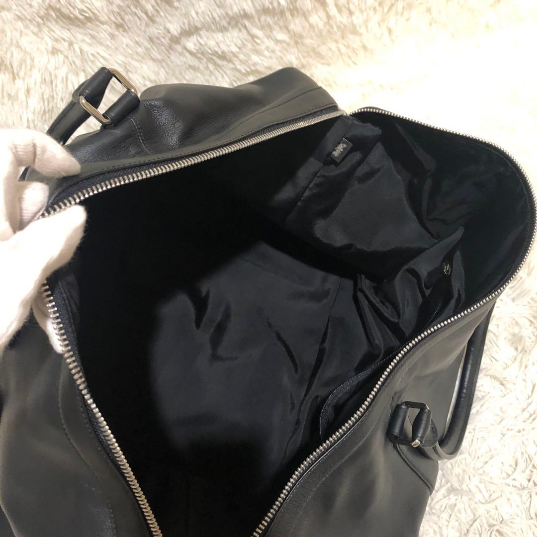 未使用級✨コーチ レザー　2way ボストンバッグ ショルダーバッグ ブラック