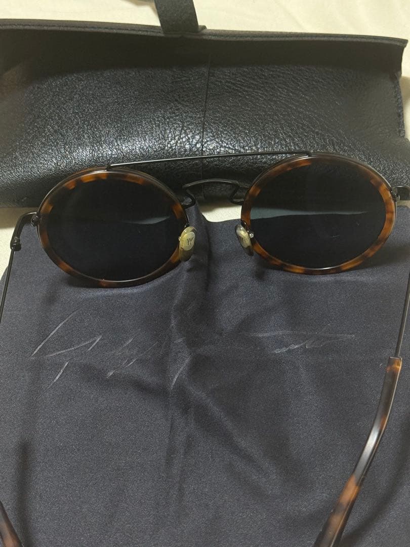 Yohji Yamamoto 鼈甲柄のサングラス