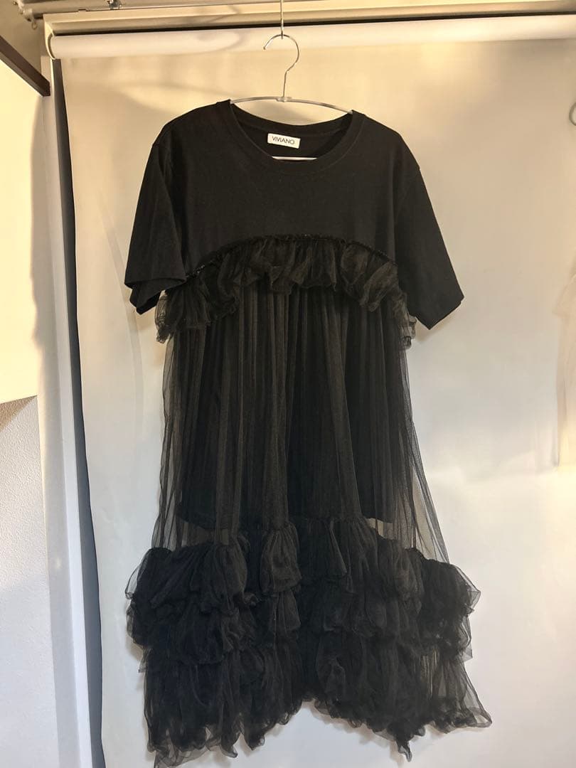 viviano チュールTシャツ