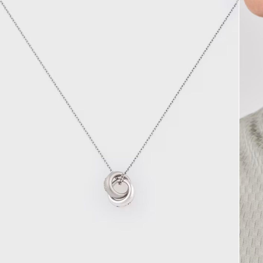 PaulSmith ポールスミス　Double Ring Motif ネックレス