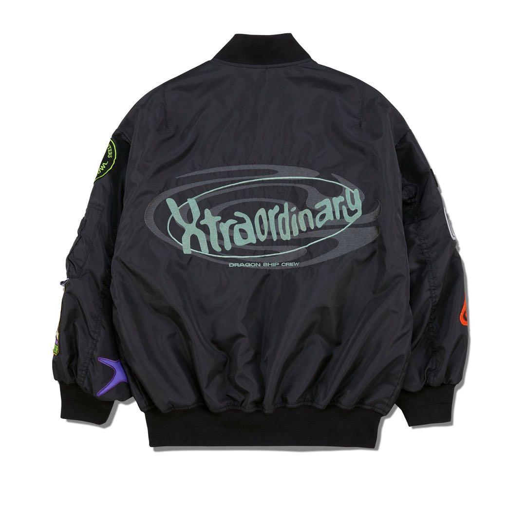 ハ*お様 新品　XLサイズ　XG Oversized MA-1 ボンバージャケッ
