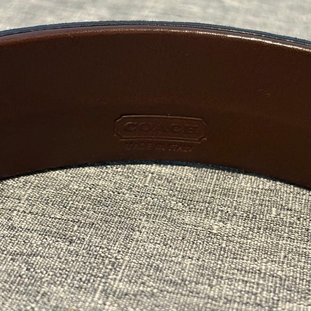 美品◯COACH レザー カチューシャ ヘアーバンド