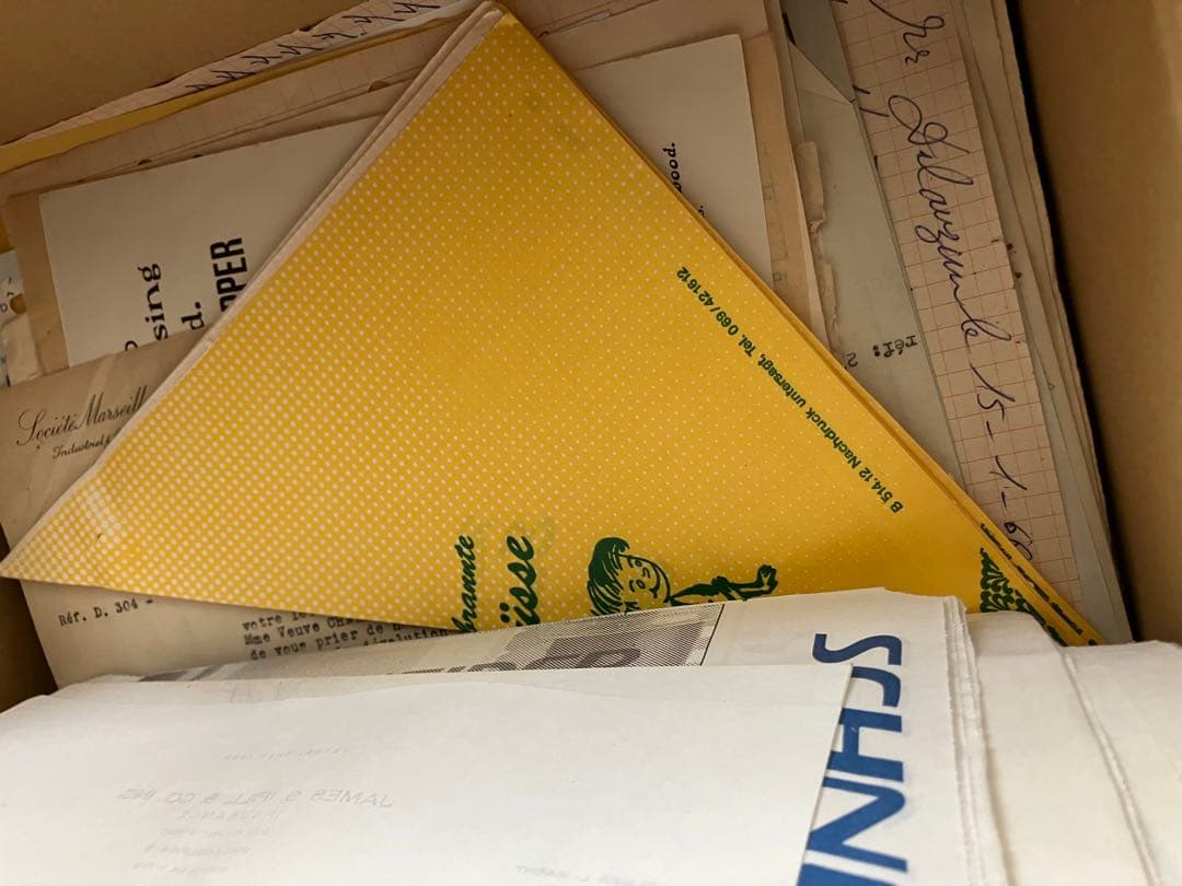 『専用です』　海外　ヴィンテージ 紙もの詰め合わせ　書類　領収書　マルシェ