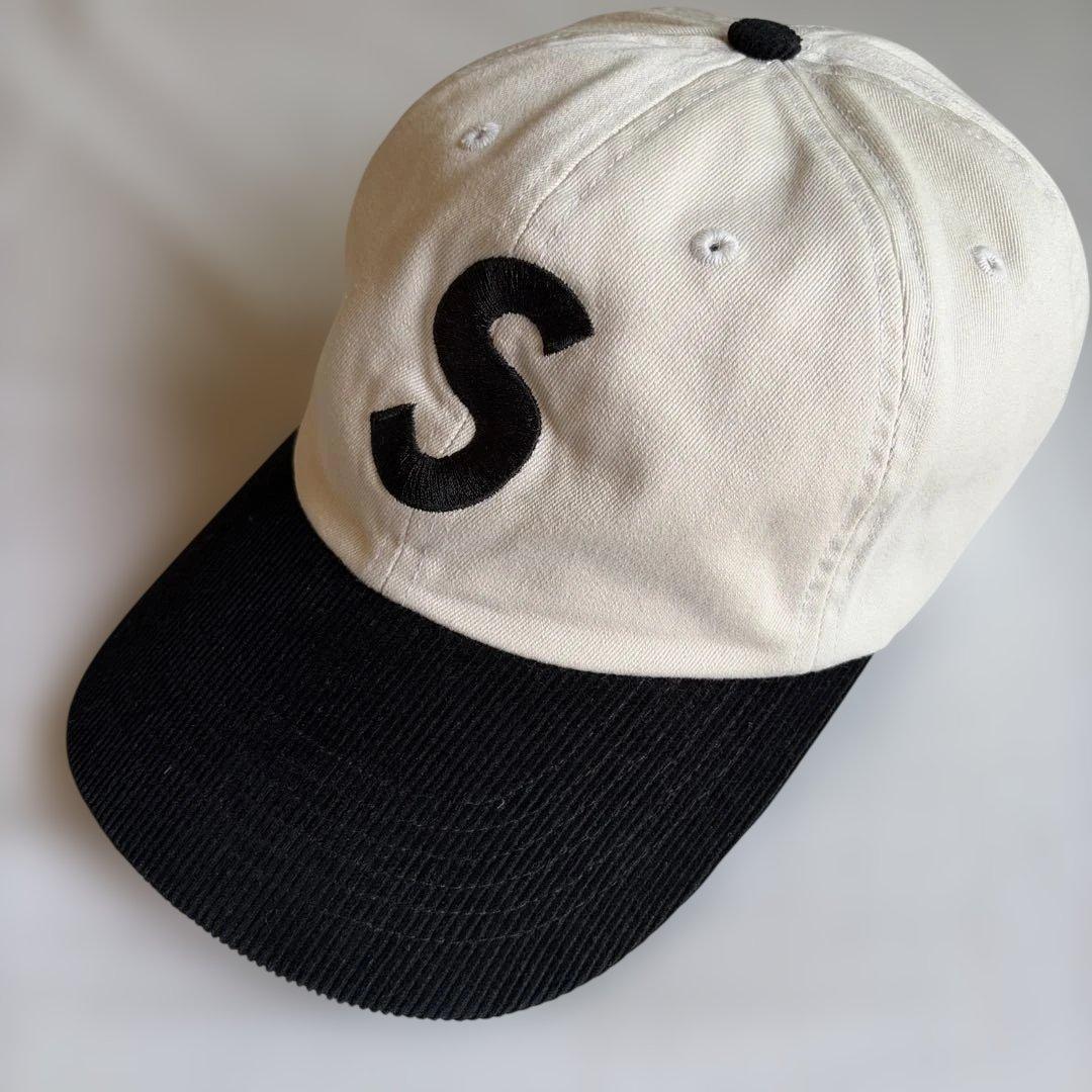 帽子 Supreme 2-Tone S Logo 6-Panel \"Stone\"
