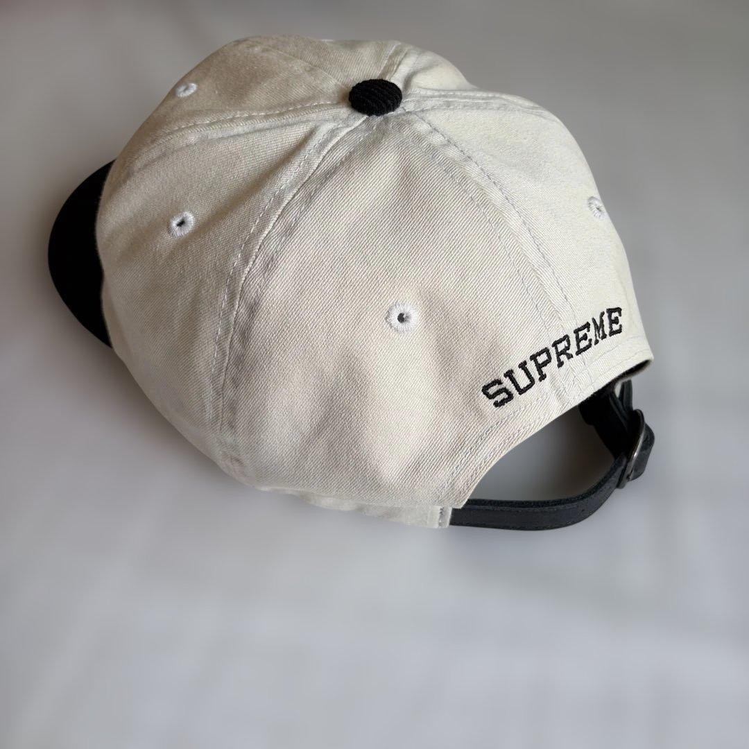 帽子 Supreme 2-Tone S Logo 6-Panel \"Stone\"