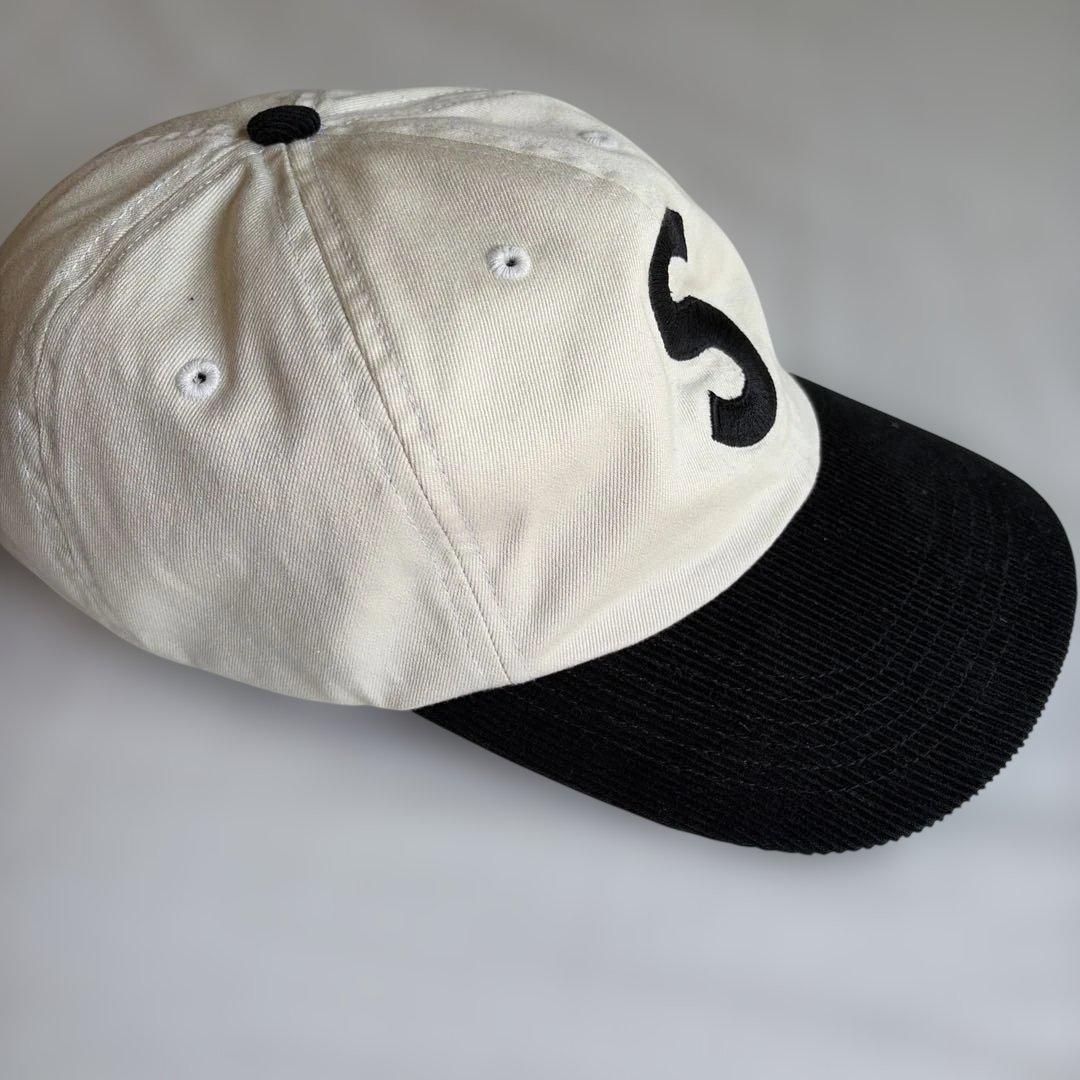 帽子 Supreme 2-Tone S Logo 6-Panel \"Stone\"