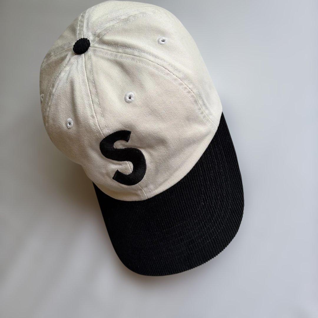 帽子 Supreme 2-Tone S Logo 6-Panel \"Stone\"