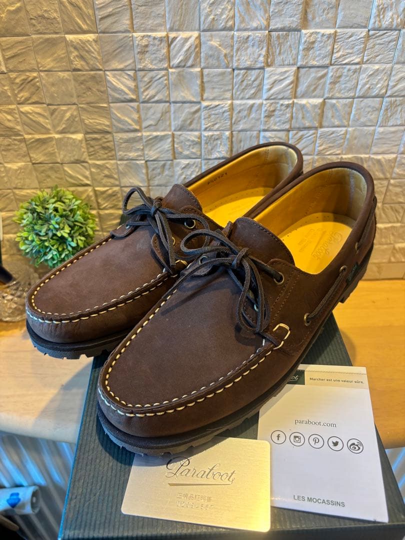 パラブーツ paraboot MALO マロ　ヌバック　グリンゴ　9.5 28
