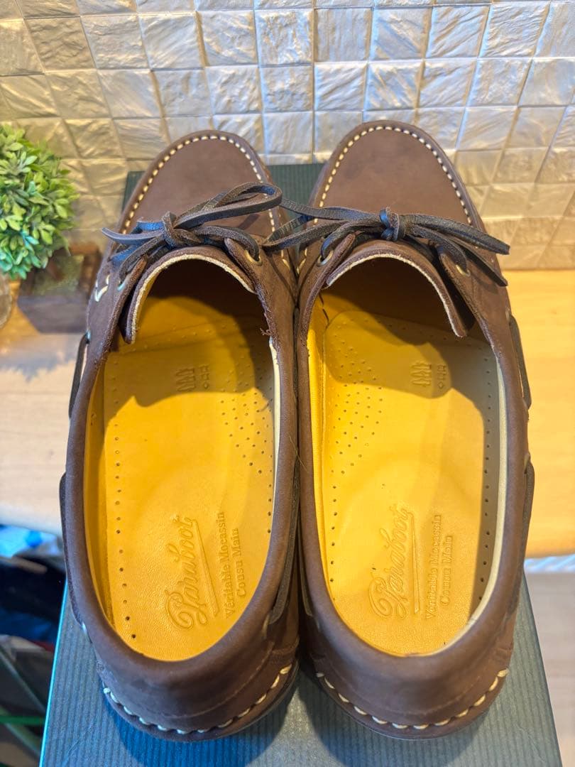 パラブーツ paraboot MALO マロ　ヌバック　グリンゴ　9.5 28
