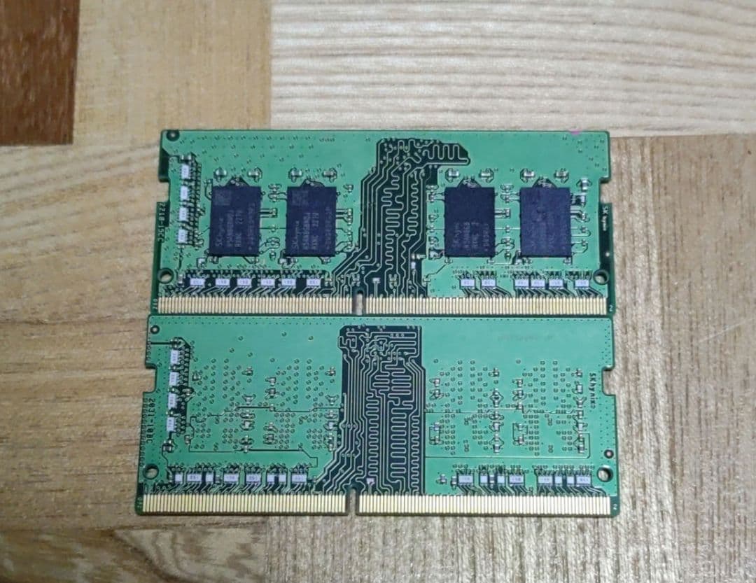 【動作未確認】ノートpc メモリ 8gb 2枚 hma81gs6djr8n-xn