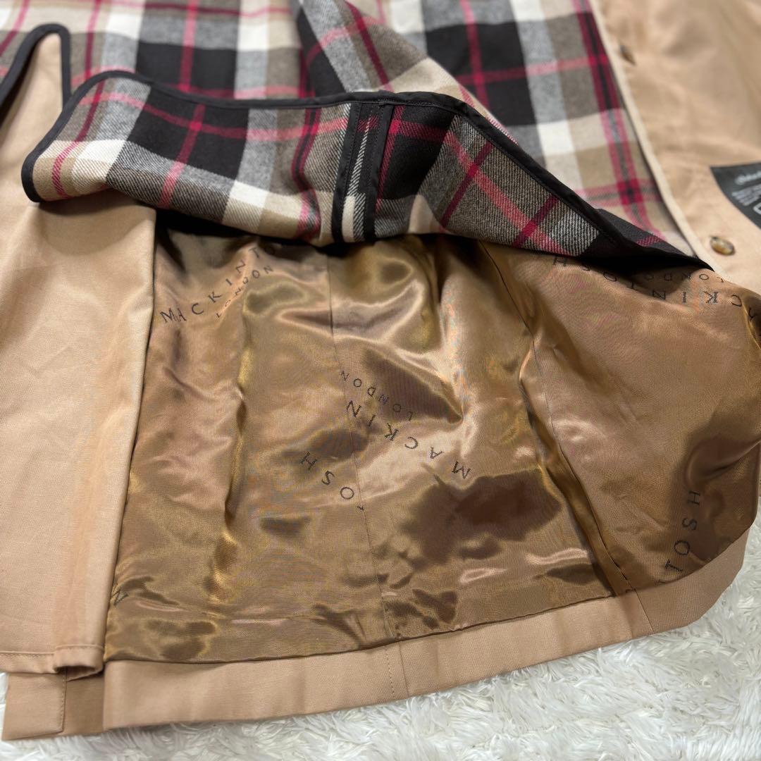 新品同様✨マッキントッシュロンドン ライナー付き トレンチコート 40