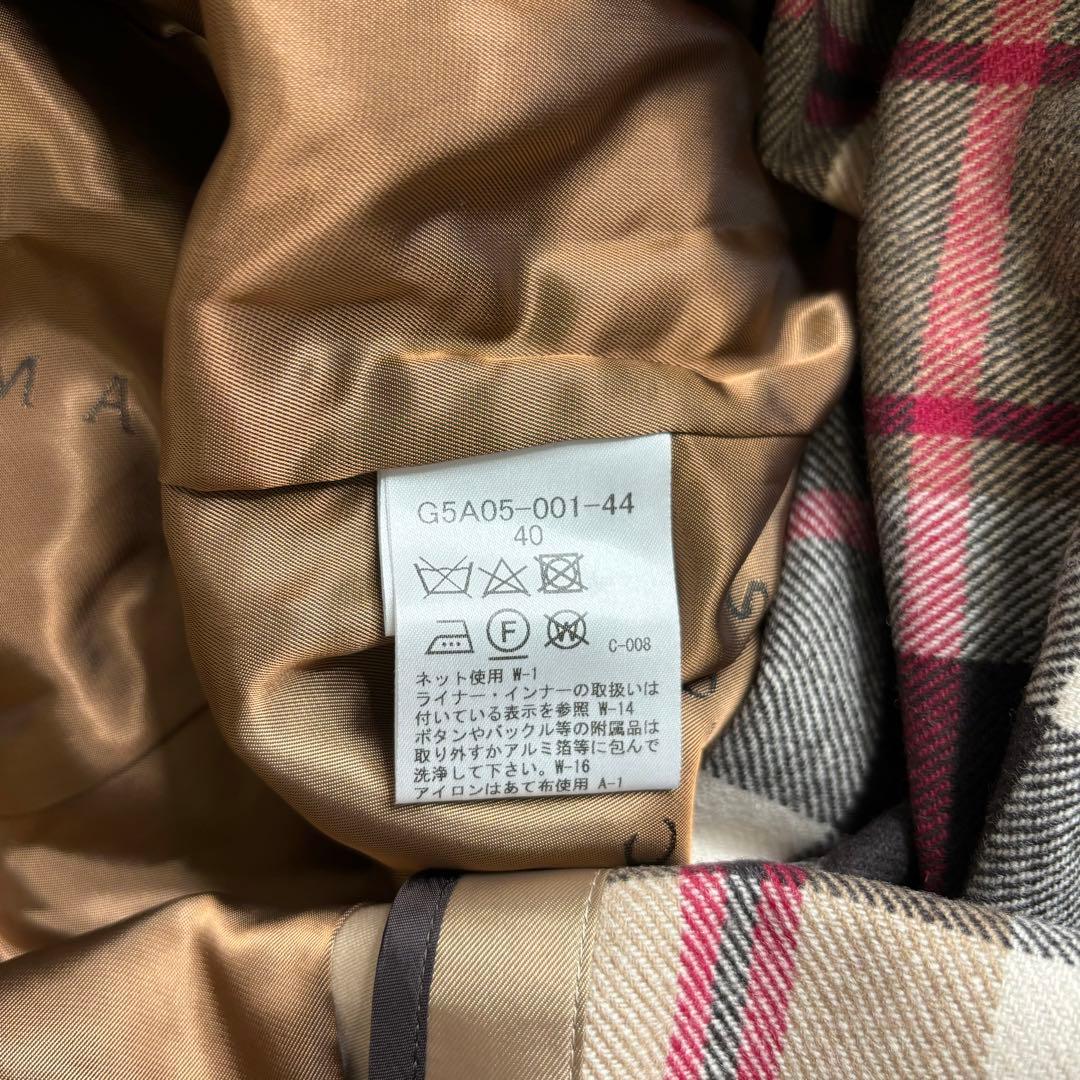 新品同様✨マッキントッシュロンドン ライナー付き トレンチコート 40