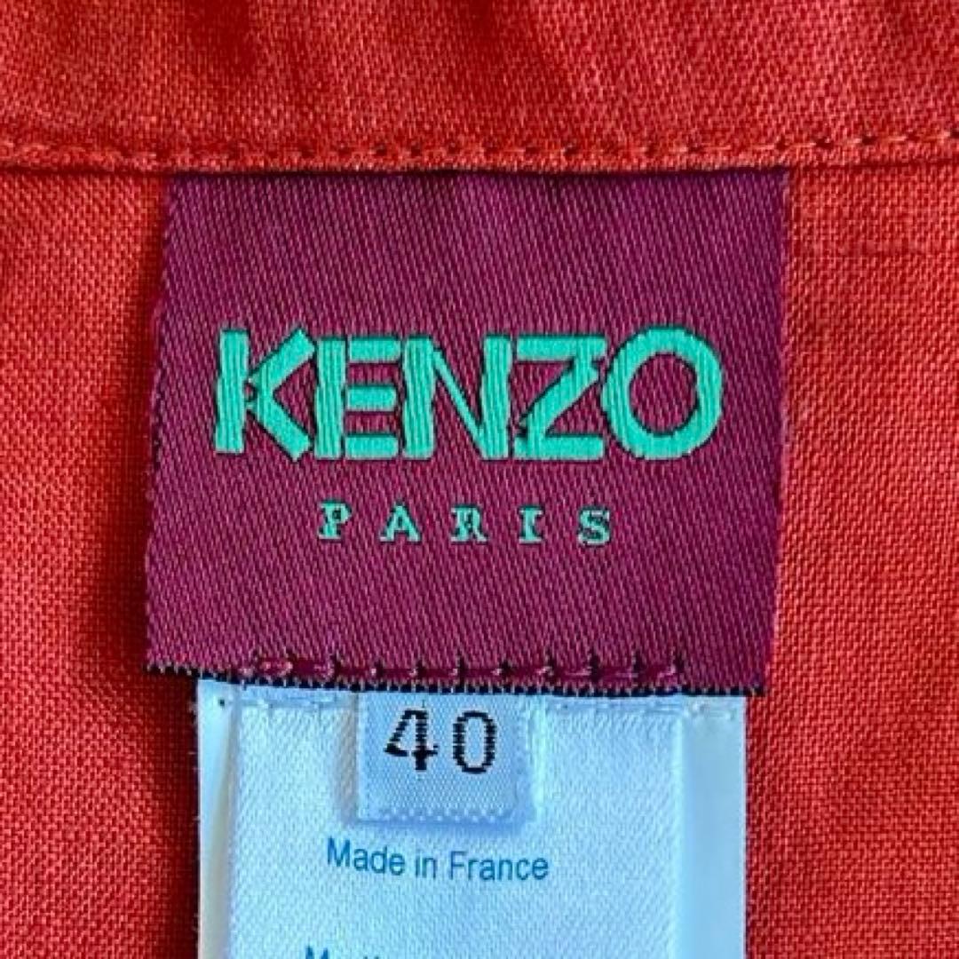 KENZO (ケンゾー) のリネン製テーラードジャケット40